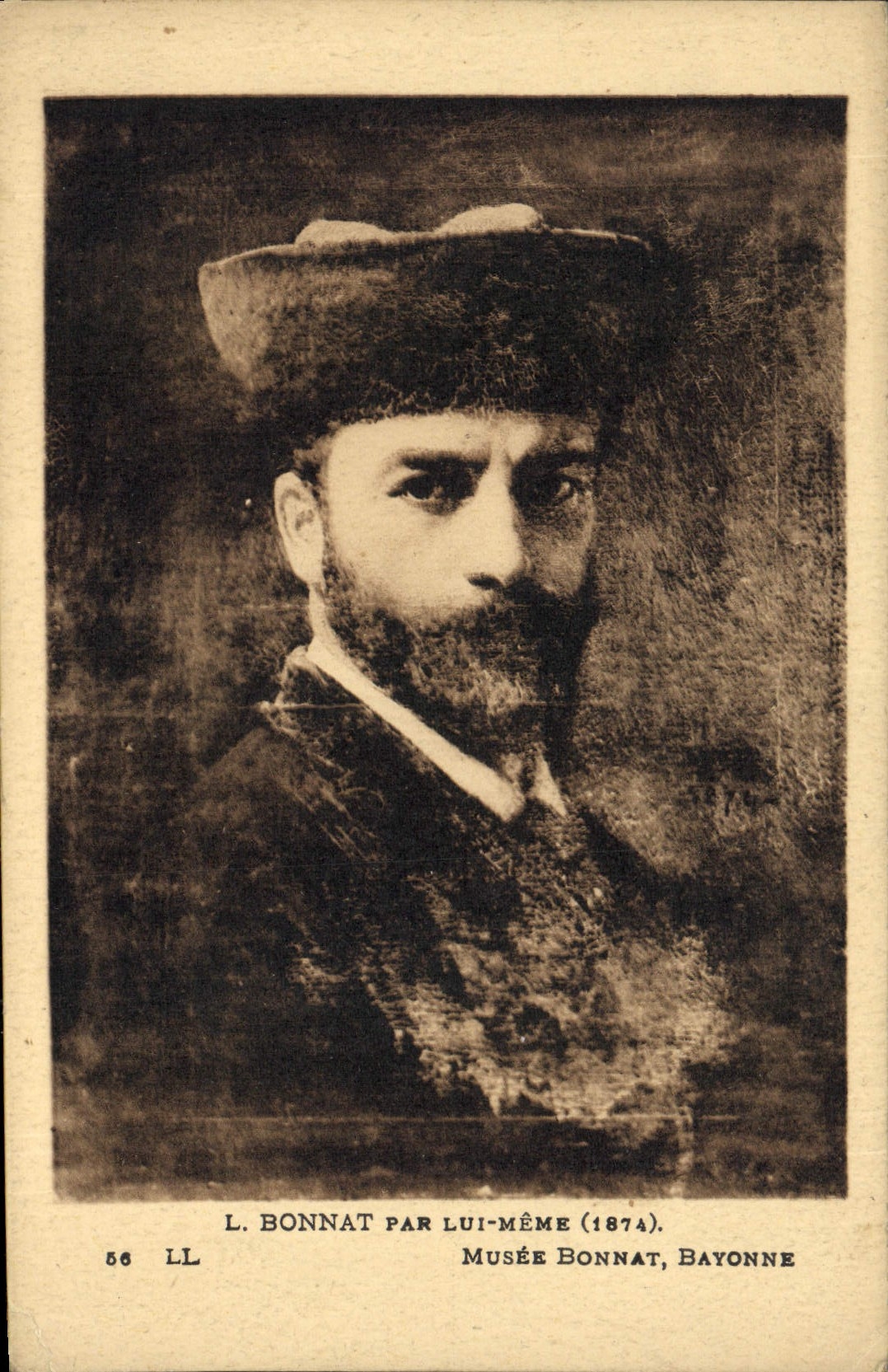 L. Bonnat par lui-même (1874) — Musée Bonnat, Bayonne