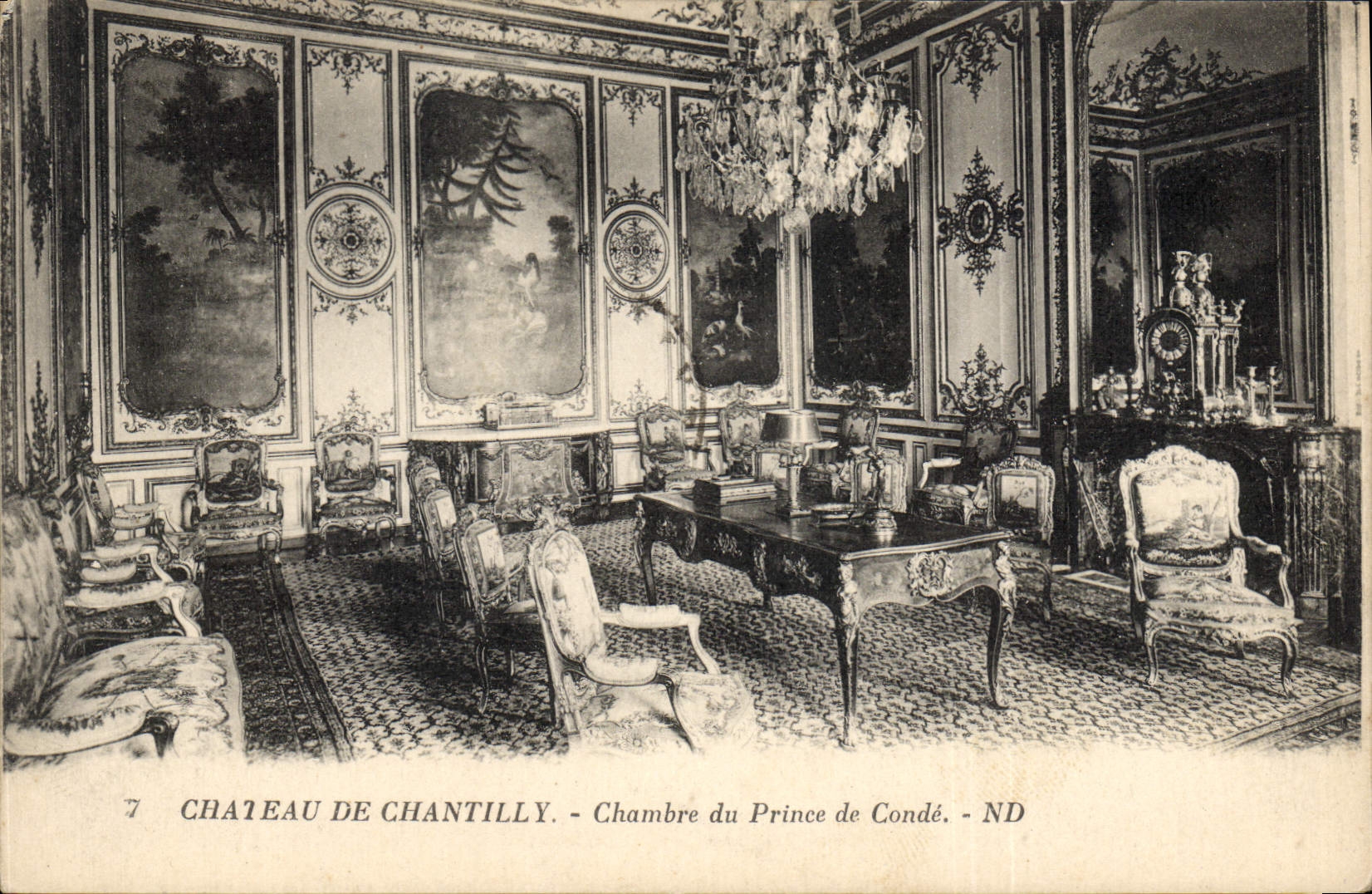 CPA Chateau de Chantilly Chambre du Prince de Conde 