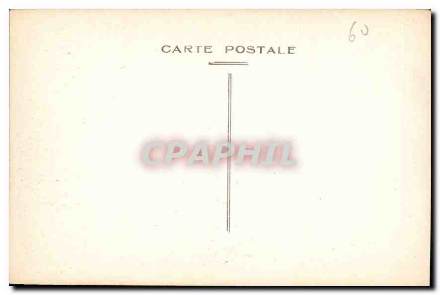 CPA Mery sur Oise Le Chateau un coin de Parc — Back