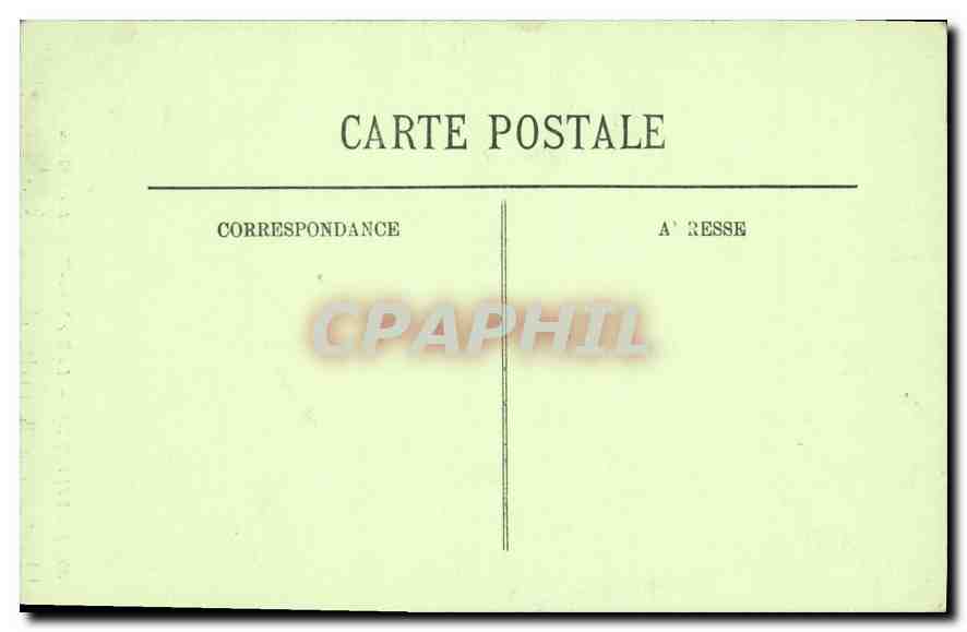 CPA Pierrefonds La Rue Notre Dame et le Chateau  — Rückseite
