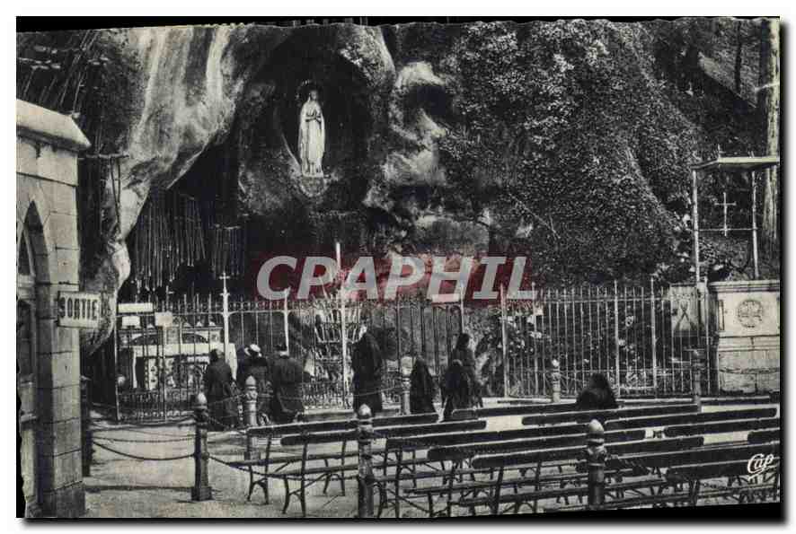 CPA Lourdes La Grotte 