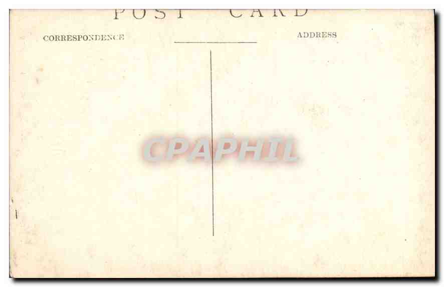 CARTE PHOTO Femme — Verso