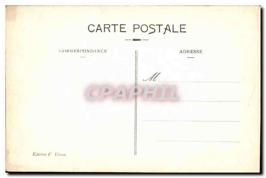 CPA Lourdes Cinquine Station du Calvaire  — Rückseite