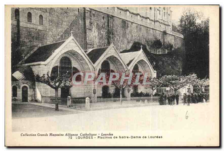 CPA Lourdes Piscines de Notre Dame de Lourdes 
