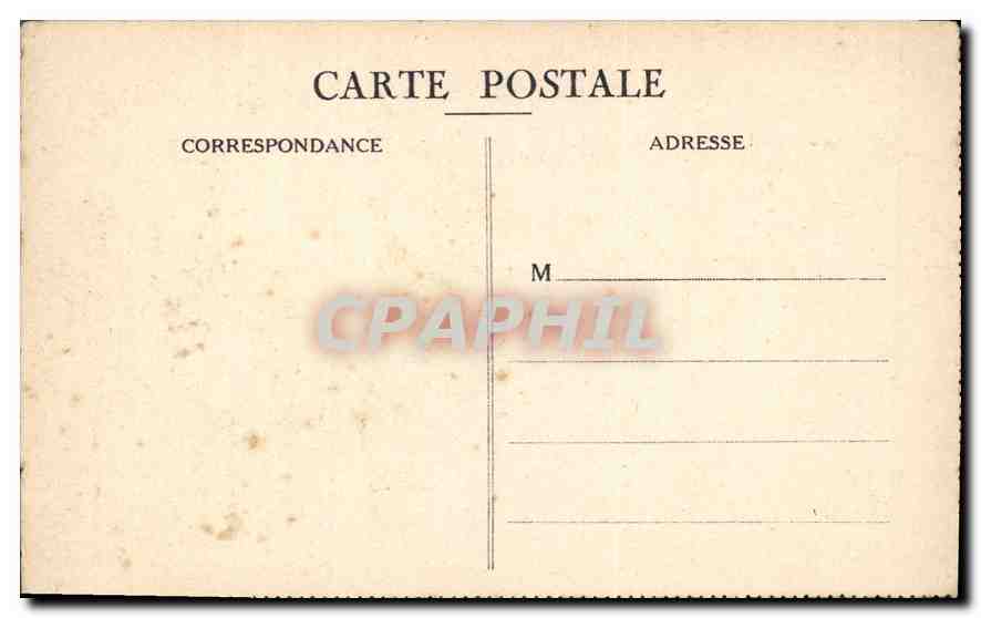 CPA Beauvais Le Palais de Justice  — Rückseite