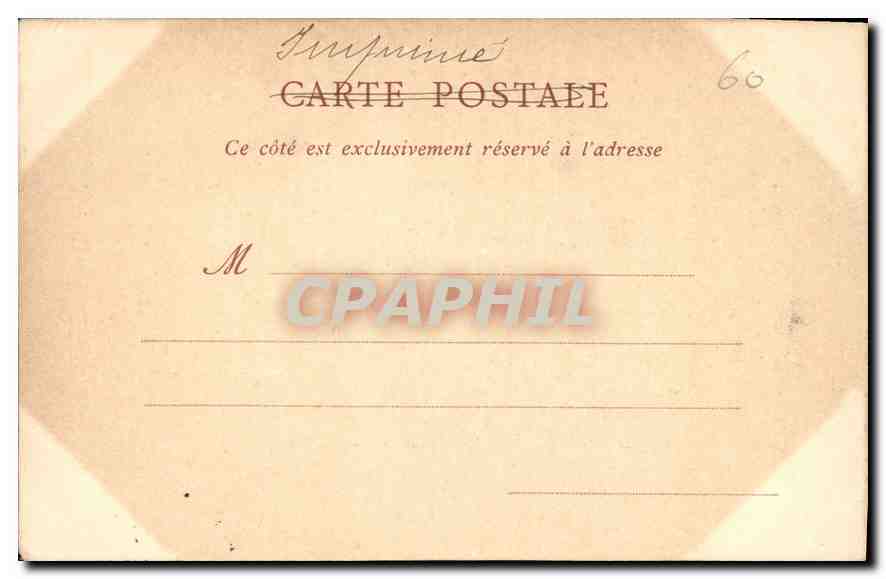 Château de Compiègne — Cabinet de Toilette de l'Impératrice — ND Phot — Rückseite