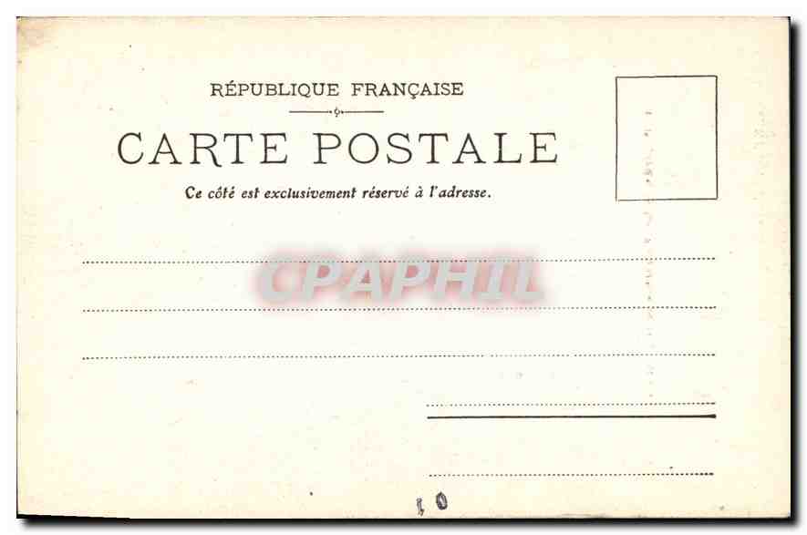 Bellegarde — Ansicht der Valserine und der Coupy-Brücke — L. Michaux, Verlag. Bellegarde — Rückseite