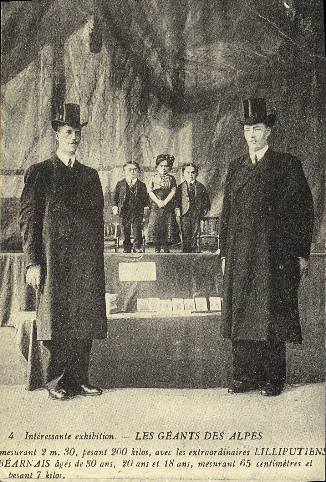 REPRO Interessante exhibition Les Geants Des Alpes 