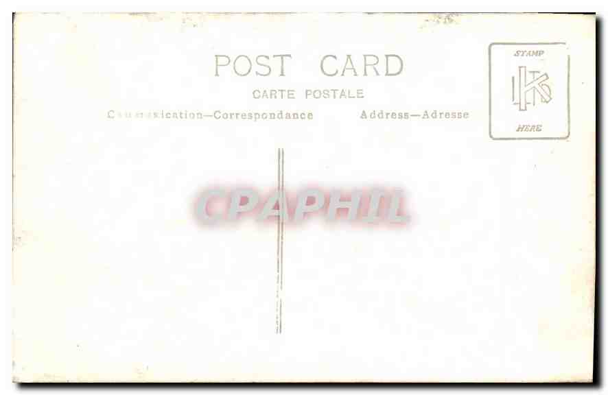 CARTE PHOTO Bord d'eau — Rückseite