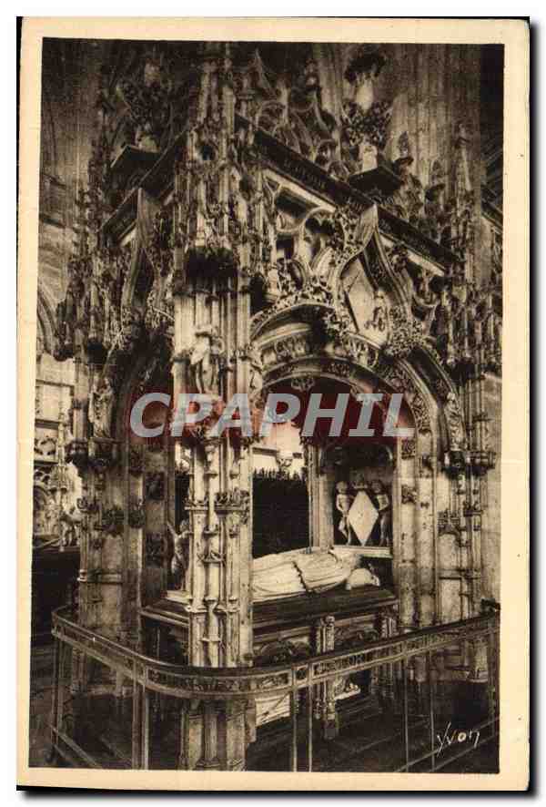 CPA Eglise d Brou Mansolee de Marguerite d'Autriche 