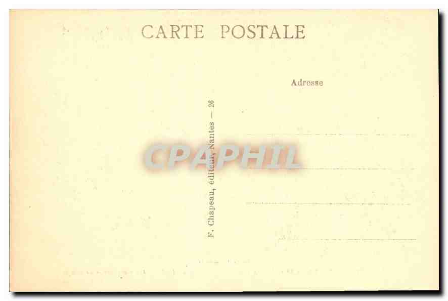 CPA Nantes Musee des Beaux Arts Ecole Flamande Marinus de Homerswael  — Verso