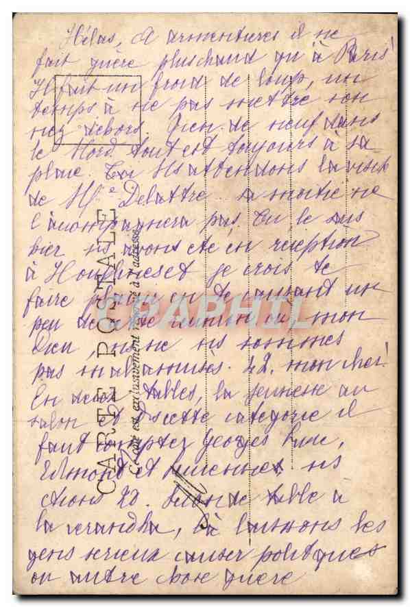 CPA Bonnes Soeurs Femme Religieuse — Rückseite