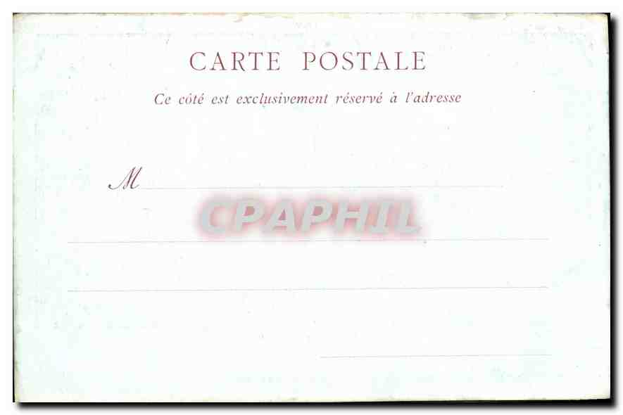 CPA Sommell de Jeanne d'Arc Joy — Rückseite