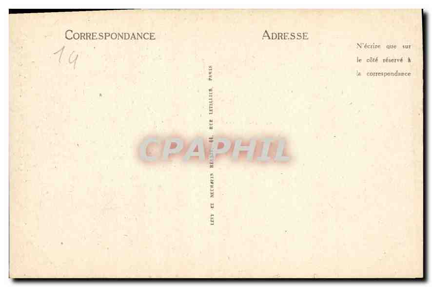 CPA Caen L'Eglise Saint souveur L Abside  — Verso