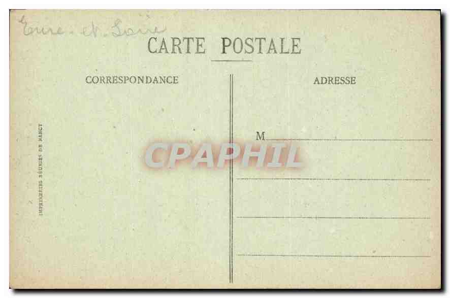 CPA Dreux Chapelle St Louis Pourtour du Choeur  — Verso