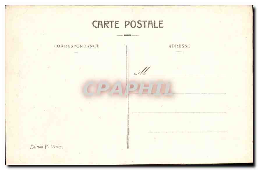 CPA Lourdes Troisieme Station du Calvaire  — Rückseite