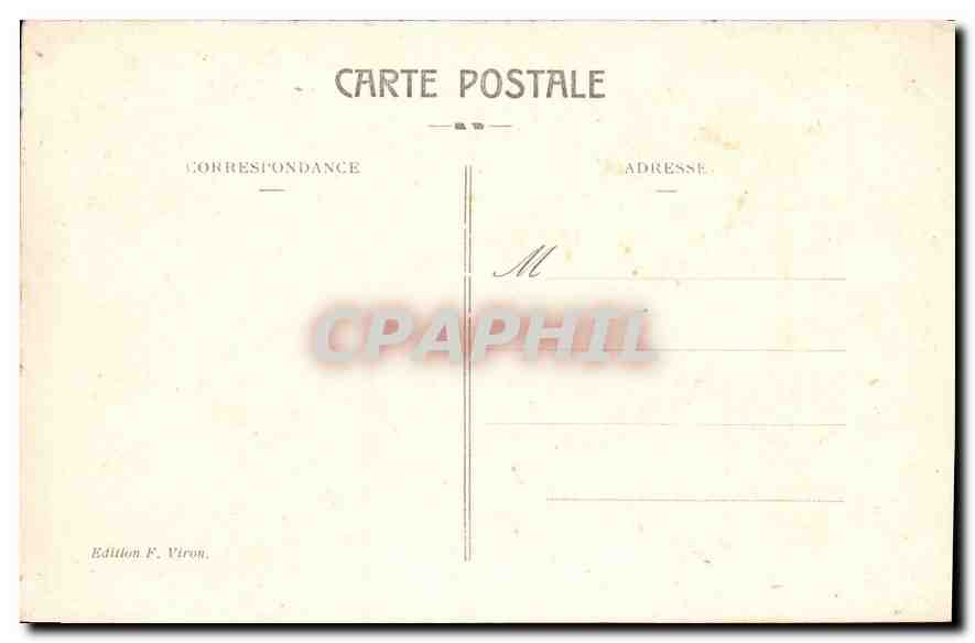 CPA Lourdes Cinquieme Station du Calvaire  — Verso