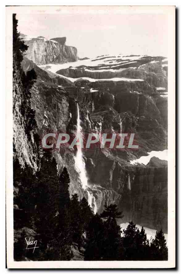CPA Gavarnie La grande Cascade 