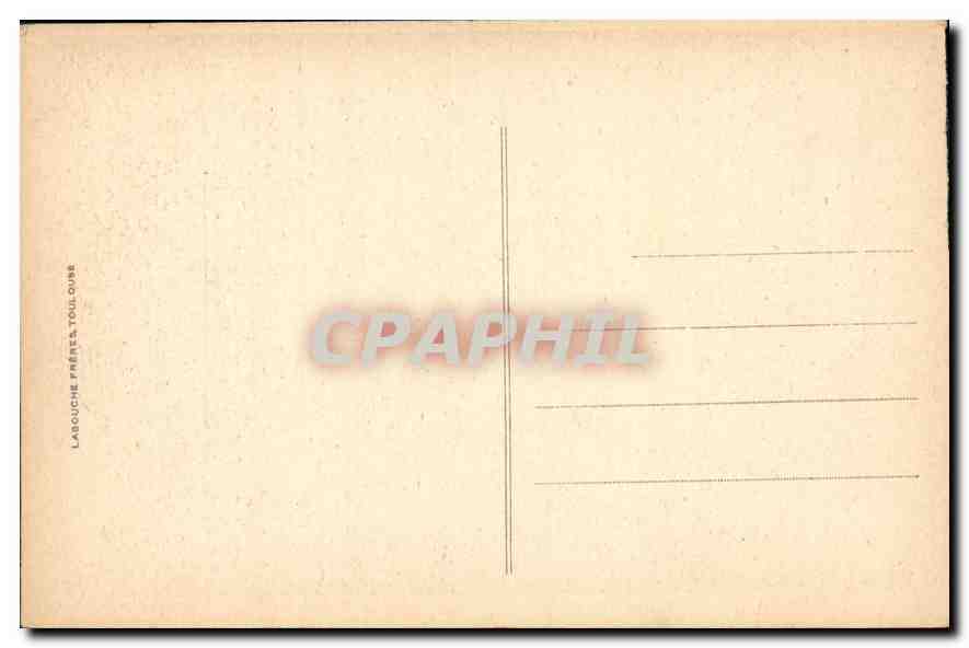 CPA Lourdes Maison Paternelle de Bernadette Soubirous — Verso