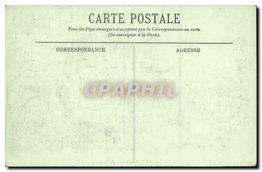 CPA Lourdes Basilique et l'Esplanade vues du Chateau  — Verso