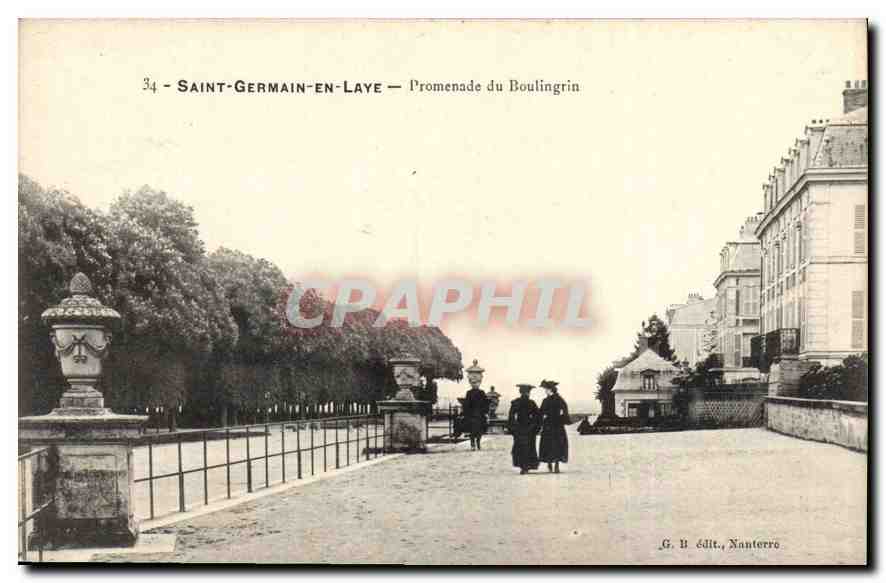 Saint-Germain-en-Laye — Promenade du Boulingrin — G. B. édit., Nanterre