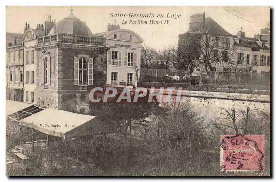 CPA Saint Germain en Laye Le Pavillon Henri IV