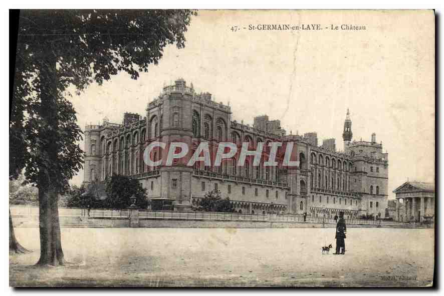 CPA St Germain en Laye Le Chateau 
