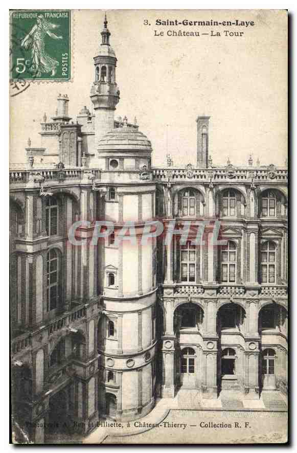 CPA Saint Germain en Laye Le Chateau La Tour
