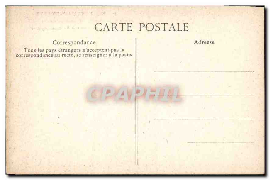 CPA Saint Germain en Laye Musee de la Chapelle Sarcophage d'Arles  — Verso