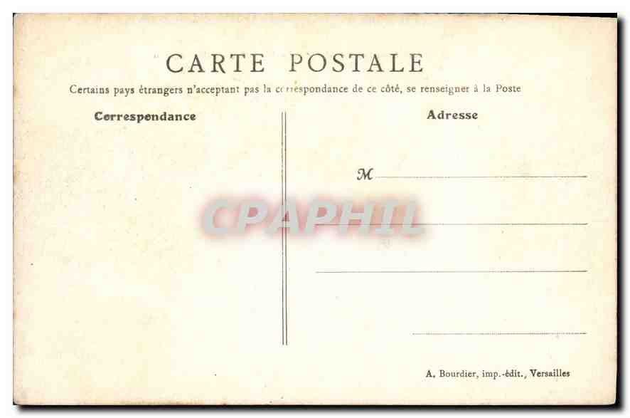 CPA Saint Germain en Laye Le Parierre vu du Chateau  — Verso