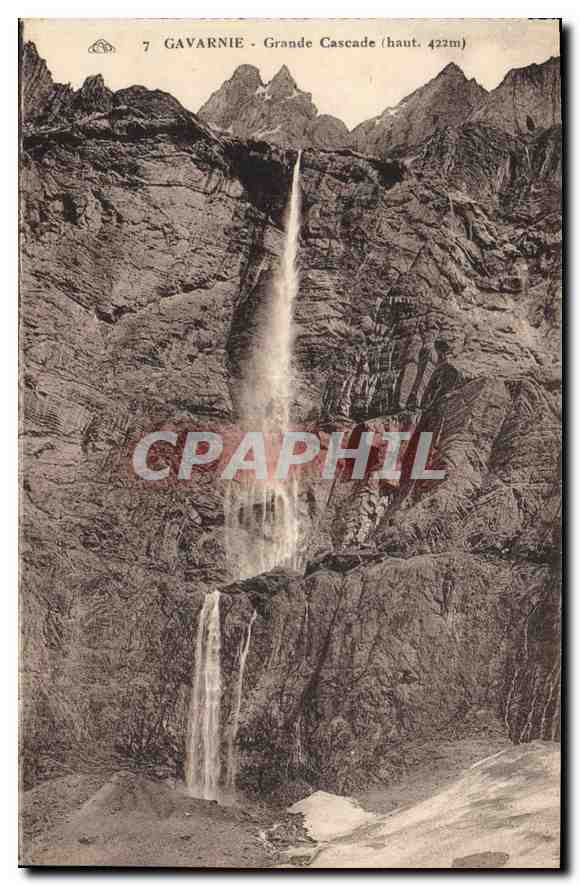 CPA Gavarnie Grande Cascade 