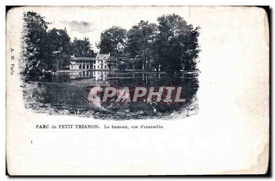 CPA Parc du Petit Trianon Le hameau vue D`ensemble 
