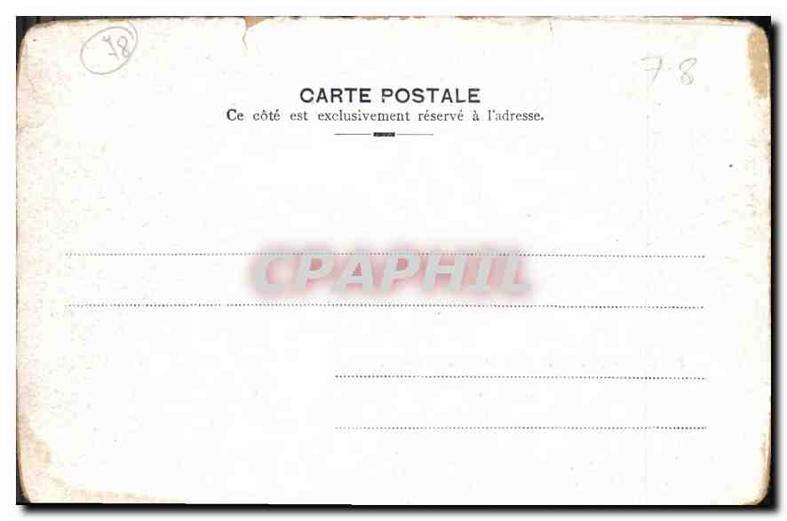 CPA Parc du Petit Trianon Le hameau vue D`ensemble  — Verso