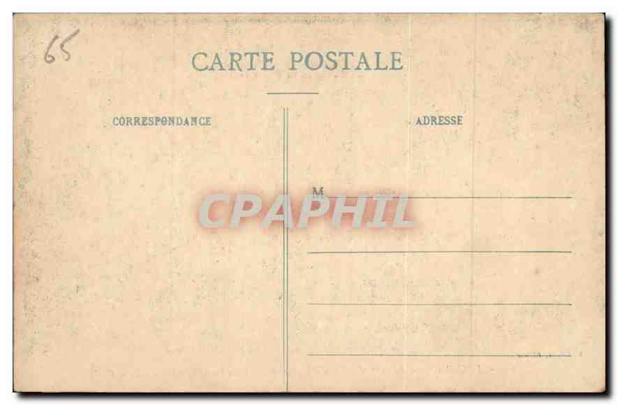 CPA Lourdes La me Station du Calvaire Jesus tombe sous le poids de sa Croix  — Verso