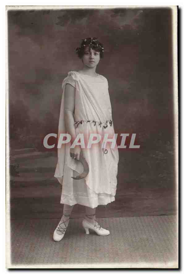 CARTE PHOTO Femme