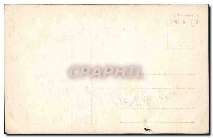 CARTE PHOTO Homme Violo Musique — Rückseite