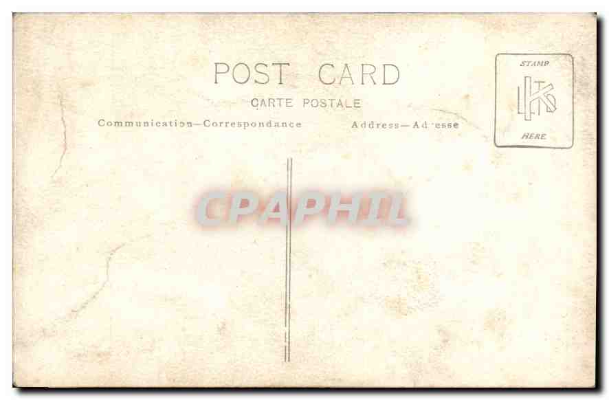 CARTE PHOTO Femmes Theatre — Verso