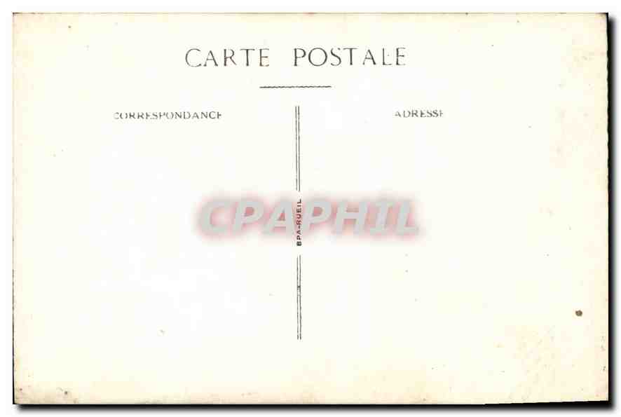 CARTE PHOTO Femme Enfants — Rückseite