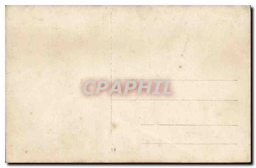CARTE PHOTO Femme — Rückseite