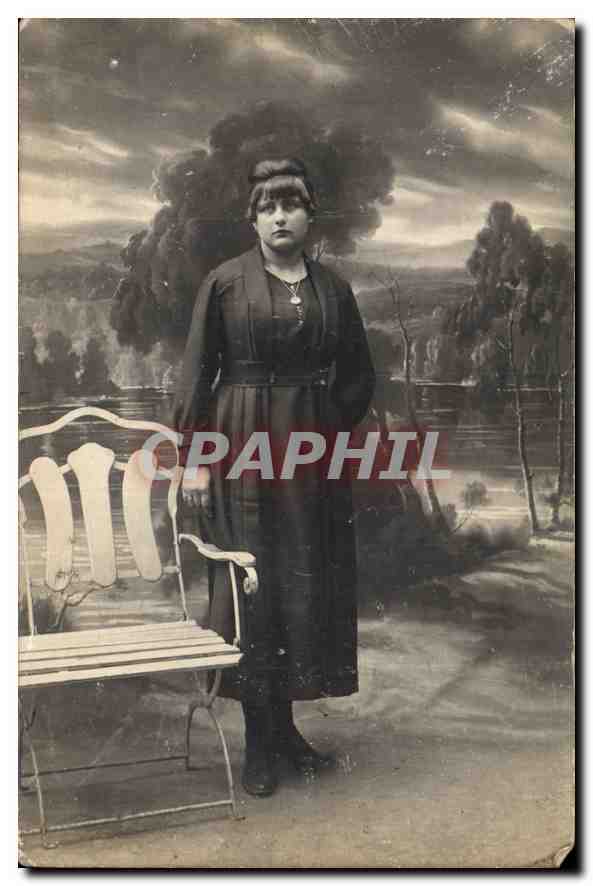 CARTE PHOTO Femme