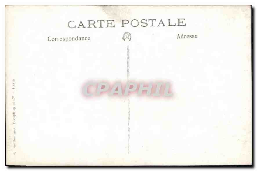 CARTE PHOTO Femme — Rückseite