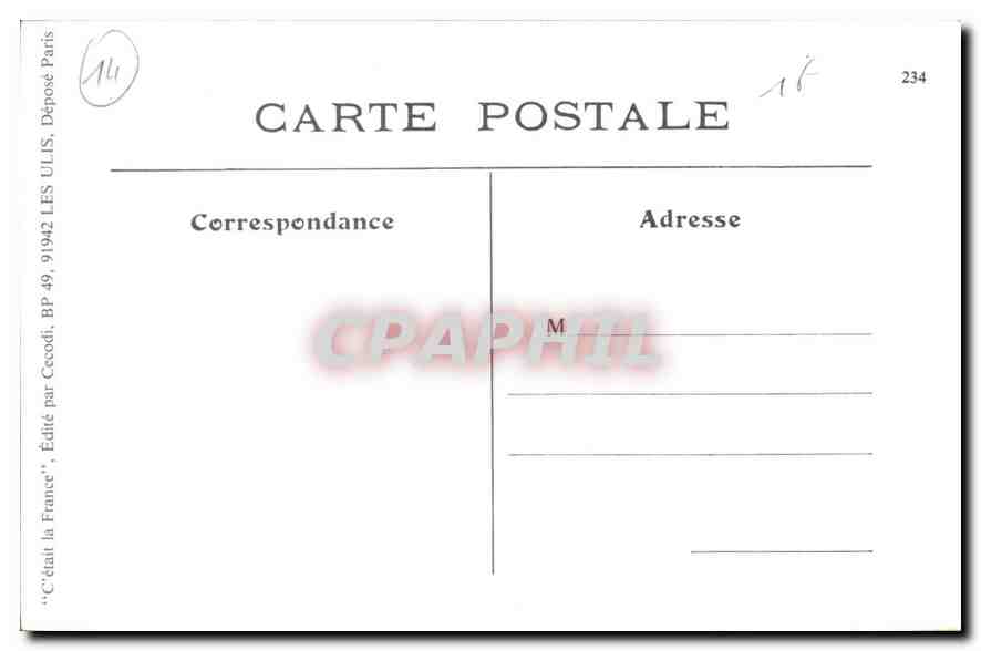 REPRO Argences Calvados Tullerie Militaria — Rückseite