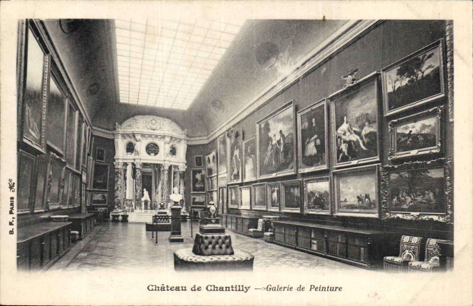 CPA Chateau de Chantilly Galerie de Peinture 