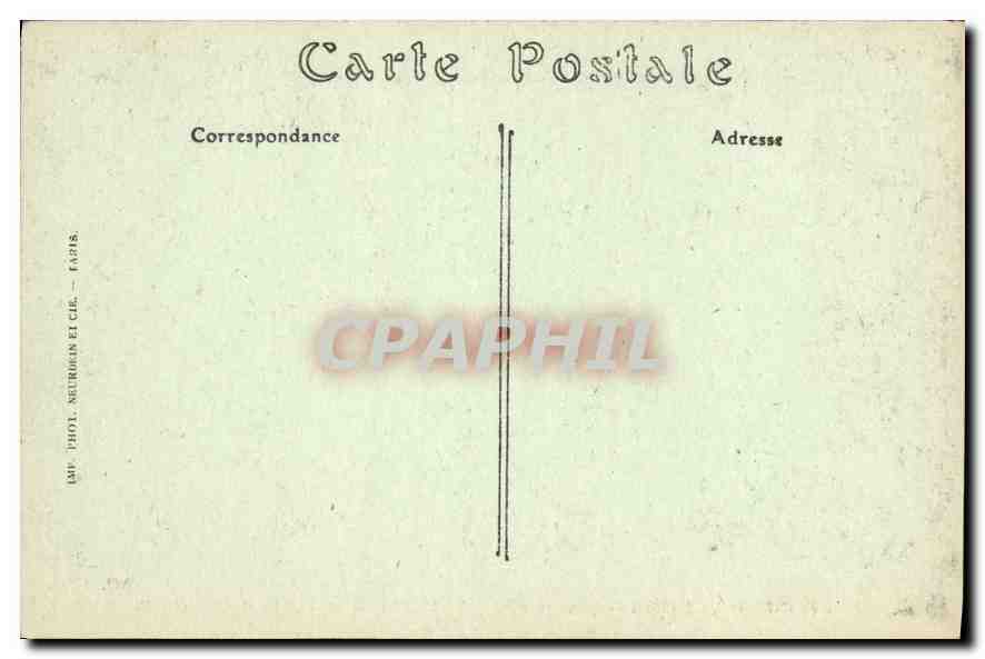 Saint-Germer (Oise) — Église Abbatielle. L'Autel de la Vierge et le Tombeau. ND. Phot. — Verso