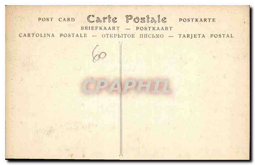 CPA Compiegne Porte de l'Eglise Saint Nicolas  — Rückseite