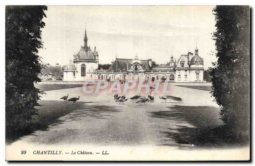 CPA Chantilly Le Chateau 