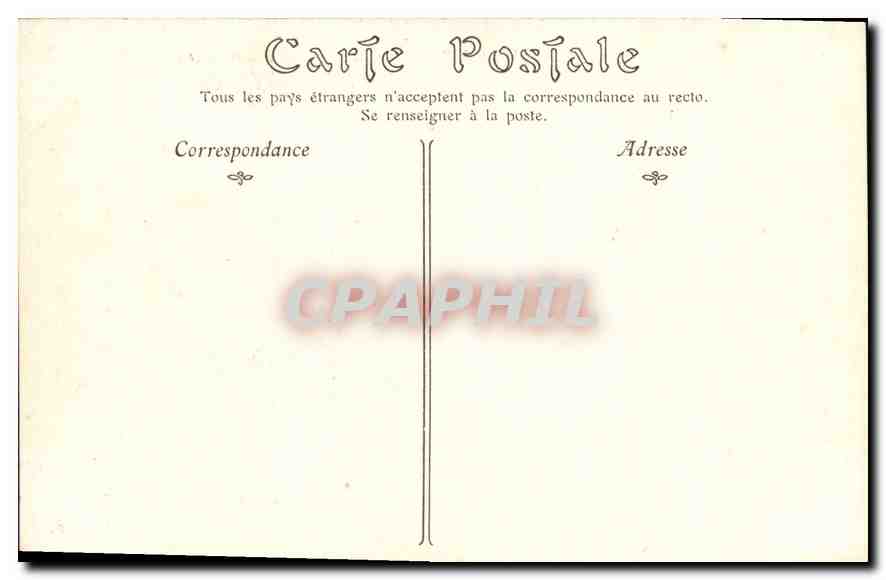 Château de PIERREFONDS — Les Ruines avant la restauration — Éditeur non identifié, n° de série 16 — Reverso