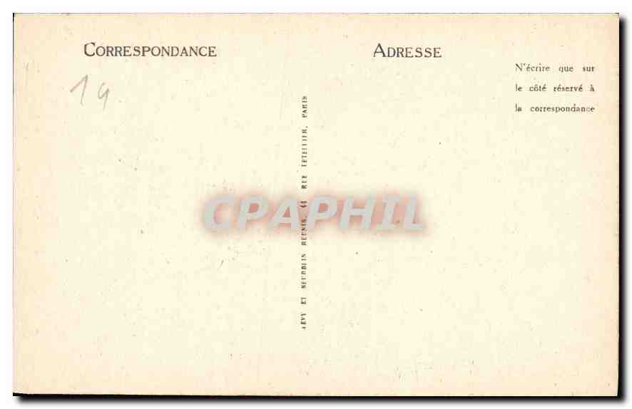 CPA Caen Musee des Antiquatres de Normandie Cheminee — Rückseite
