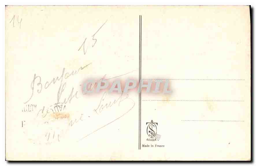 Kapelle und Schrein der hl. Thérèse des Kindes Jesu — Verlag OÉIPOST, Nr. 14 — Rückseite