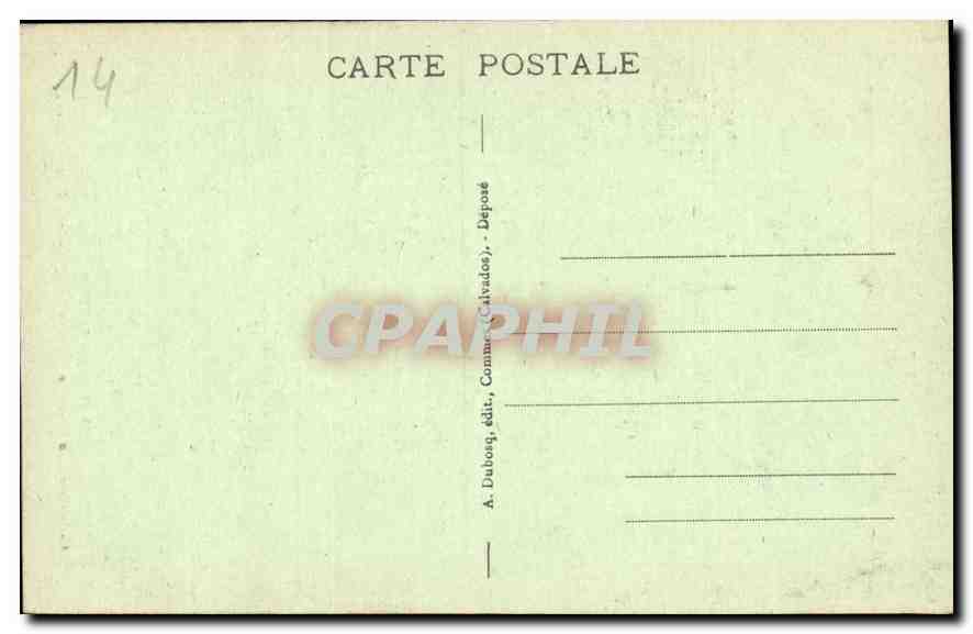 CPA Bayeux Cathedrale Le Choeur et l'Abside  — Verso